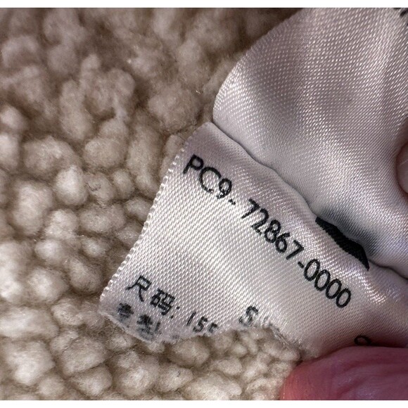 Levis Denim Jacket Sherpa Lined Trucker Jean Coat Classic rugged Women’s S - Picture 11 of 11